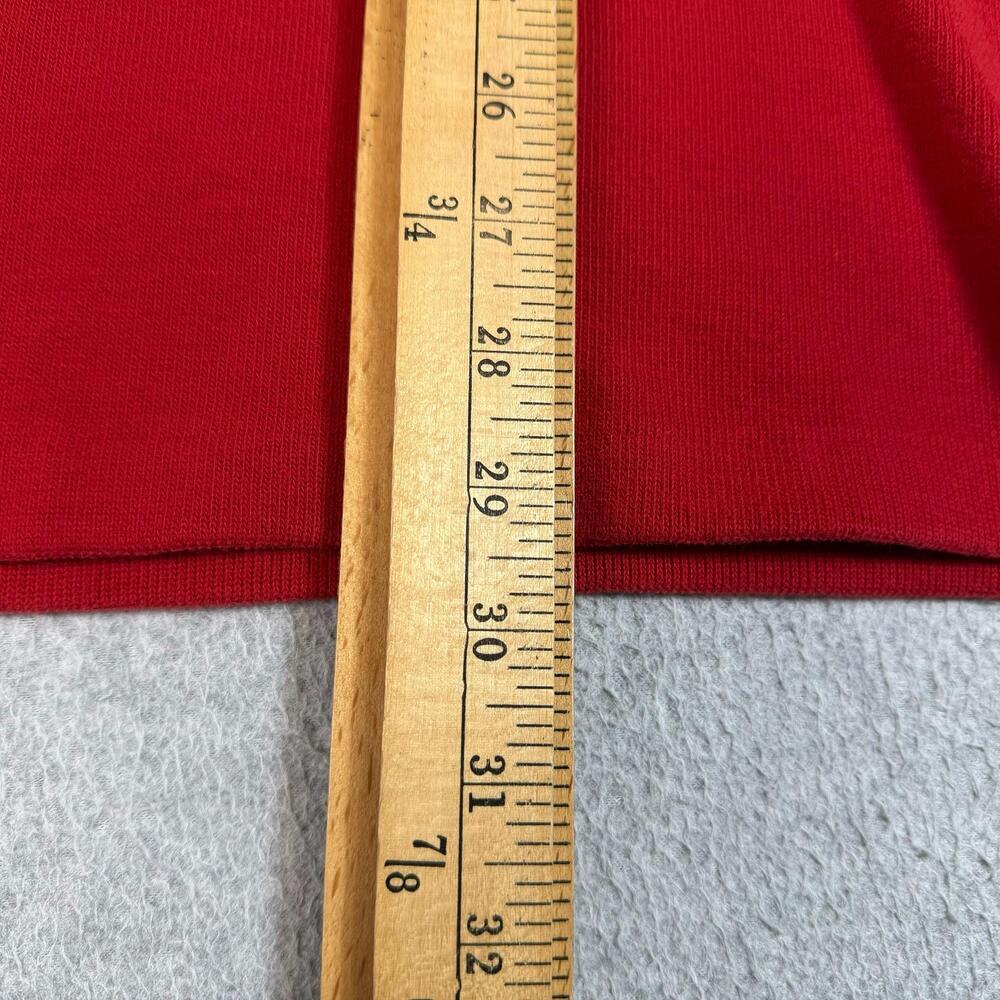 Polo Ralph Lauren Sweater Men 2XL Red 1/4 Zip Academia Heritage Quiet Luxury - Picture 9 of 10